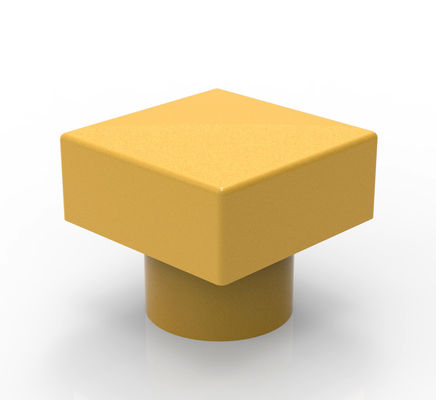 comprar O quadrado de tiragem novo luxuoso dá forma ao tampão do perfume de Zamac para o pescoço da garrafa de 15mm online manufacture