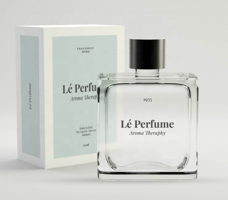 comprar O vidro de garrafa quadrado liso do pulverizador do óleo do perfume da amostra grátis luxuoso esvazia online manufacture