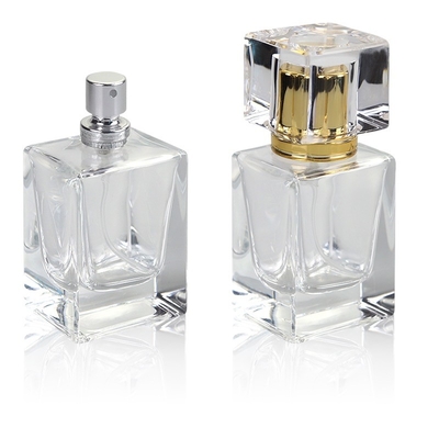 comprar A garrafa de vidro original 30ml do perfume do retângulo geou o luxo transparente online manufacture