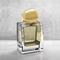 A garrafa de perfume de pedra Zamac do metal da forma tampa Logo Luxury Creative feito sob encomenda