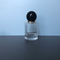 Os cosméticos de vidro portáteis da garrafa do sub do perfume da barra vertical do tampão da bola da garrafa de perfume da parte alta 30ML pulverizam a garrafa vazia da garrafa