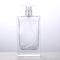 Garrafa de perfume vazia de vidro transparente da garrafa da boca retangular do parafuso de garrafa dos cosméticos da garrafa de perfume 30ML50ML100ML
