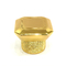 O retângulo liga de zinco do ouro da venda quente clássica dá forma ao metal Zamac perfuma o tampão de garrafa