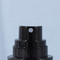 24 da bomba cosmética preta do pulverizador da composição da cabeça de pulverizador dos dentes cabeças de pulverizador plásticas principais do tonalizador