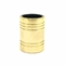 O cilindro do metal do chapeamento da carcaça de dado dá forma ao tampão de garrafa do perfume de Zamak