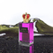Glossy Zamak Caps de Perfumes para embalagens de fragrâncias personalizadas com superfície de espelho