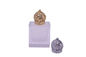 Tampões de garrafa ligas de zinco do perfume da coroa do ouro magnéticos para garrafas de perfume decorativas