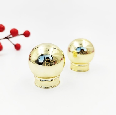 O tampão claro luxuoso feito sob encomenda de Zamak das tampas da garrafa de perfume fácil abre