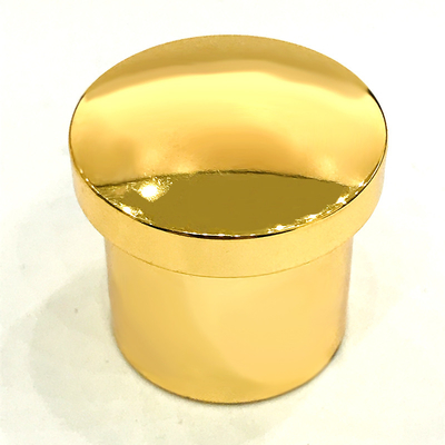 Tampões de garrafa de alumínio do perfume de Zamak da cor clássica do ouro