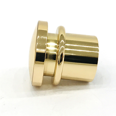 Tampões de garrafa de alumínio do perfume de Zamak da cor clara clássica do ouro