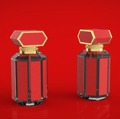 Elegante Zamac Perfume Covers For Bottle Cap Serviço OEM / ODM Disponível