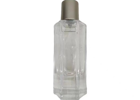 Capuz de garrafa de perfume de metal redondo personalizado com garrafa de vidro de perfume