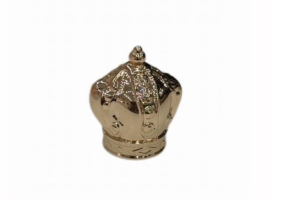 Coroa de Ouro Design Irregular Botões de Perfumes Caps Caps Glass Perfumes Bottle Lids