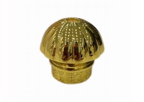 Capuz de perfume de metal em forma de cúpula de zinco