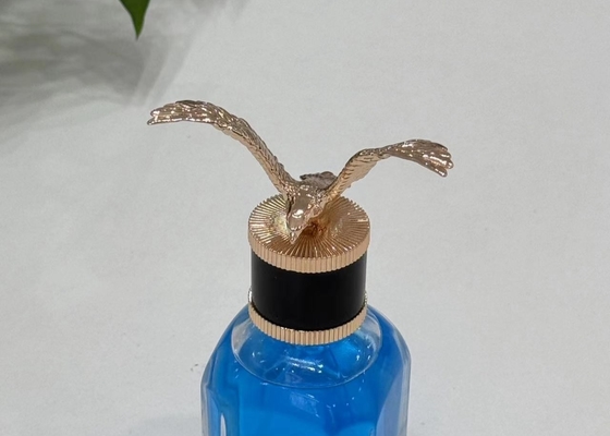 Luxeosas Capas de Perfumes Zamak em Forma de Águia Capas de Garrafas de Perfumes em Ligação de Zinco