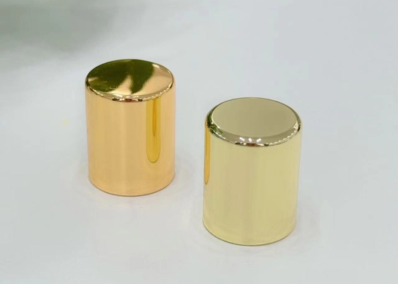 Capas de garrafas de perfume coloridas de liga de zinco premium para embalagens ecológicas