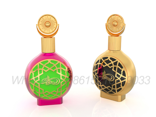 Capuzes de Perfumes Zamak personalizáveis Finish dourado / prateado para garrafas de fragrâncias de luxo