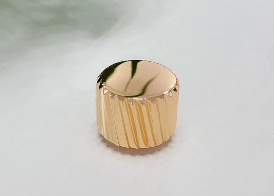 Zamak Superfície Irregular Perfumes Garrafas Caps Coberturas Para Embalagens Ecológicas