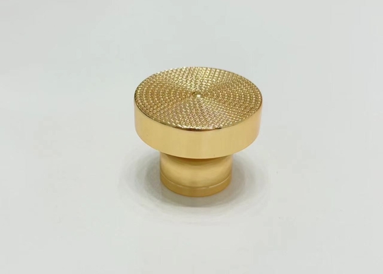 Capuz de perfume de metal de ouro durável e elegante para marca e personalização