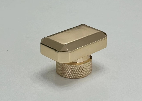 Exquisita T-Forma Customizada Color Metal Cap Perfume Alumínio de zinco Caps Perfume