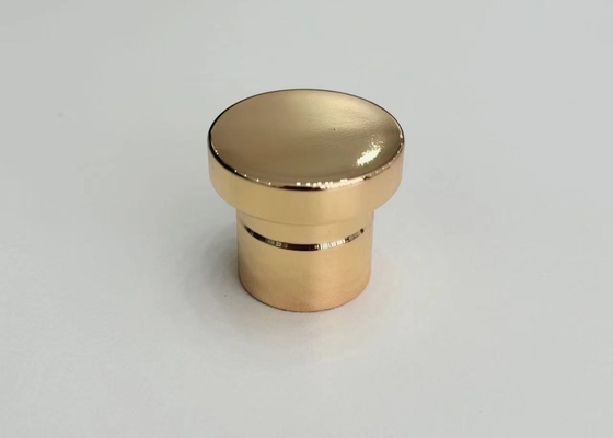 Design personalizável Gold Zinc Metal Cap Perfume para marca ou personalização
