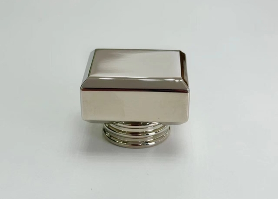 Luxo Prata Zamak Caps Perfume Alumínio de zinco Caps Perfume Bottle Cover