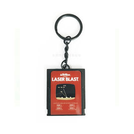 Porta-chaves feito-à-medida do metal de Activision liga de zinco com logotipo do laser