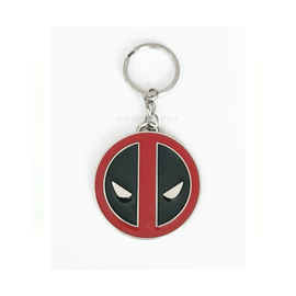 Heróis Eco-amigáveis pequenos Deadpool da maravilha da porta-chaves do metal 3d para presentes das crianças