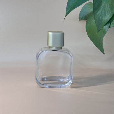 Golden Square Zamak Perfume Cap e Custom caps para embalagens de perfumes de luxo