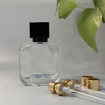 Capas de perfume Zamak de liga de zinco de tamanho padrão para aplicação fácil no pescoço da garrafa
