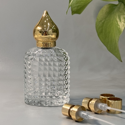 Capuzes de perfume Zamak de design personalizável para embalagens de fragrâncias elegantes e duráveis