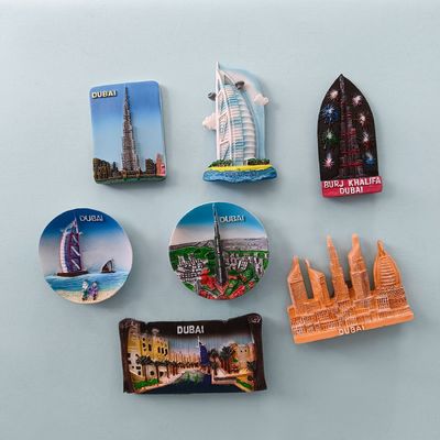 Magnetos de frigorífico de metal personalizados Zamac / liga de zinco