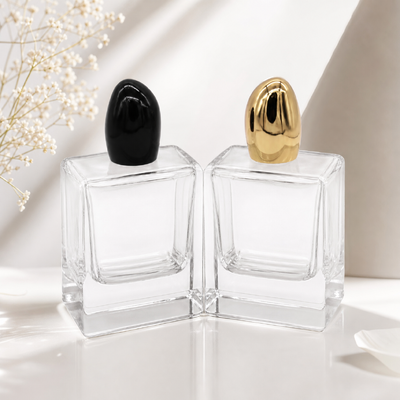 Finish de perfume Zamak semelhante a espelho com design personalizável e ajuste seguro à prova de vazamento