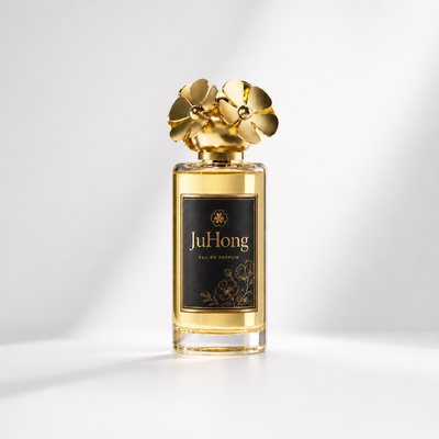 Tampa de Perfume Zamac em Forma de Flor Banhada a Ouro com Design Personalizável para Frascos de Fragrância
