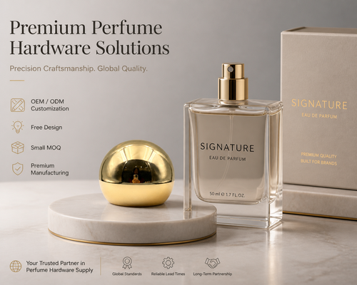 Alumínio de zinco Meia Esfera Caps de Perfumes Espelho Brilhante de Ouro Revestido Forma de Bola Cosmética Bottle Lid Custom Logo OEM Para Perfumes Garrafa de Vidro Magnética
