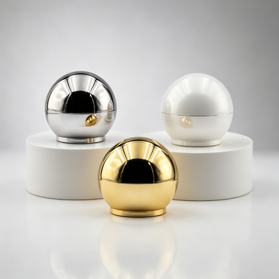 Fábrica de origem Hemisfério Brilhante Liga de Zinco Esférica Cap de Perfume FEA15 Adequado Boa Rodada Zamac Botão de Perfume Cobertura Ouro Prata Branco Multicolor Plating Logotipo personalizado OEM ODM