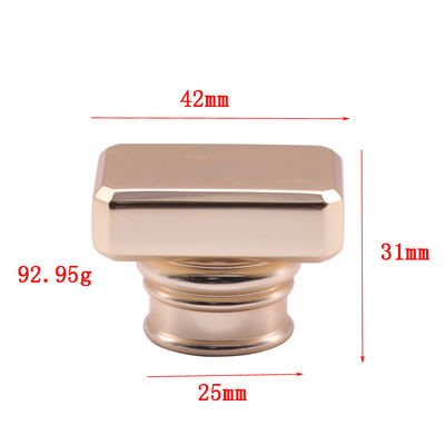 Logotipo personalizado Premium Glossy Cap em forma de T Zamac Cap Perfume para Fea 15