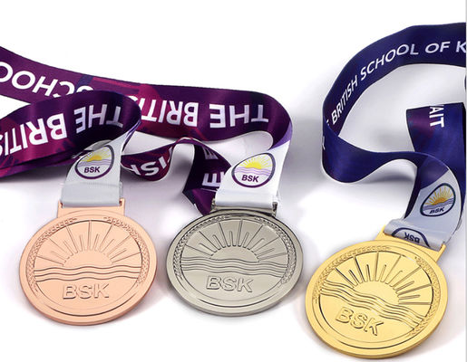 Medalha liga de zinco do esporte