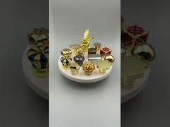 Melhor Venda China Fábrica Atacado Logotipo Personalizado Botão de Perfume Botas de Perfume para FEA15 Botão de Vidro