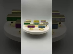 Melhor Venda China Fábrica Atacado Logotipo Personalizado Botão de Perfume Botas de Perfume para FEA15 Botão de Vidro