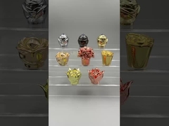 Vídeos de boné em forma de flor