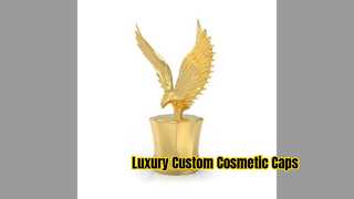 As tampas de garrafas cosméticas de liga de zinco luxuosas projetam